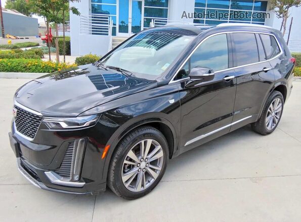 1GYKPCRS9RZ755645 2024 CADILLAC XT6 Черный Задняя правая четверть