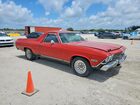 1968 Chevrolet El Camino Red vin: 136808B214755