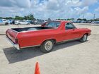 1968 Chevrolet El Camino Red vin: 136808B214755