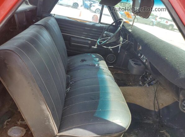 136808B214755 1968 CHEVROLET EL Red Вид задніх сидінь