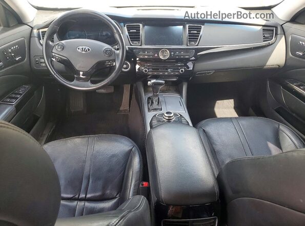 KNALT4D39G6031302 2016 KIA K900 Black Widok zestawu wskaźników