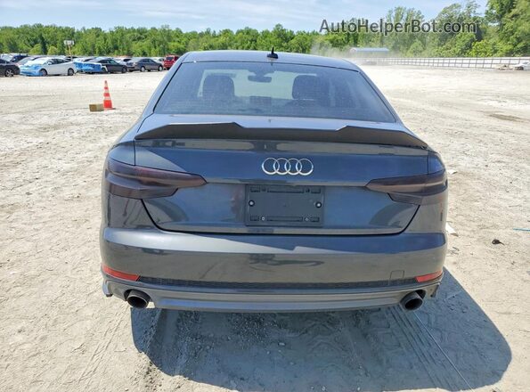 WAUKMAF4XJN018469 2018 AUDI A4 Черный Вид салона спереди