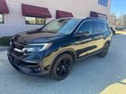 2021 Honda Pilot Se Черный vin: 5FNYF6H24MB096457