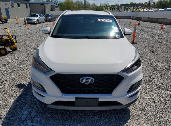 KM8J33AL5KU853166 2019 HYUNDAI TUCSON White Vista trasera