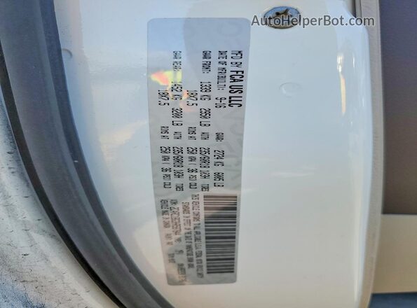 2C4RC1BG3HR587844 2017 CHRYSLER PACIFICA Белый Панорамный вид салона 360°