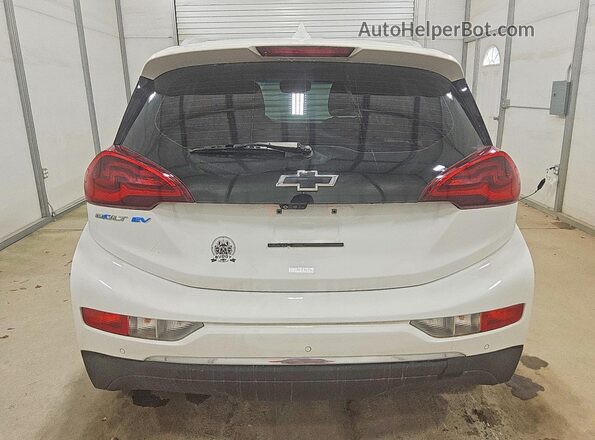 1G1FZ6S0XL4138778 2020 CHEVROLET BOLT Белый Вид салона спереди