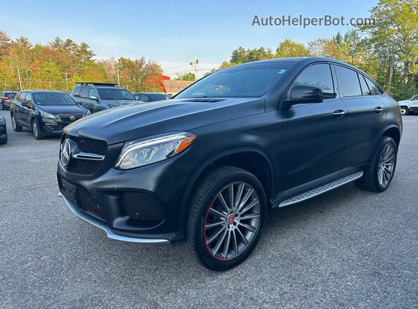4JGED6EB6GA025301 2016 MERCEDES-BENZ GLE Black Задня права чверть