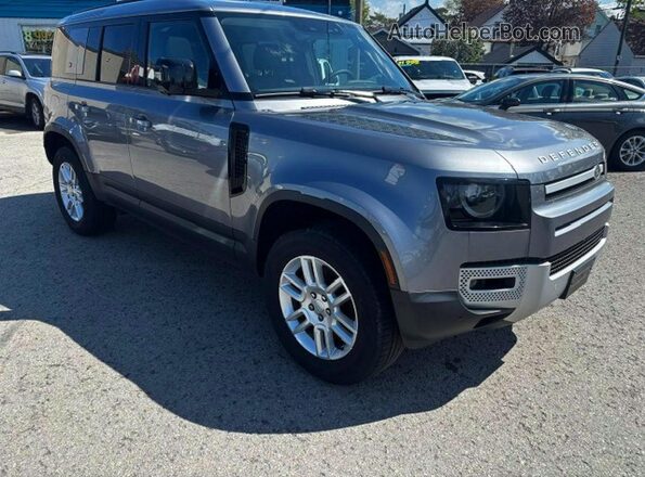 SALEJ7EX0R2286346 2024 LAND ROVER DEFENDER Silver Przód lewy
