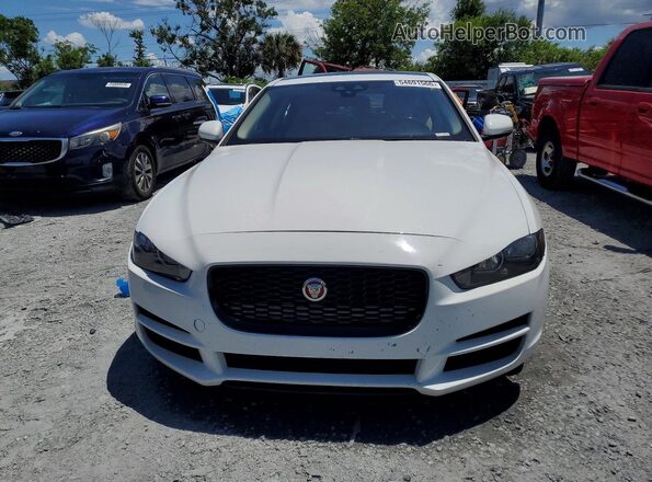 SAJAD4BG6HA953779 2017 JAGUAR XF White Widok z tyłu