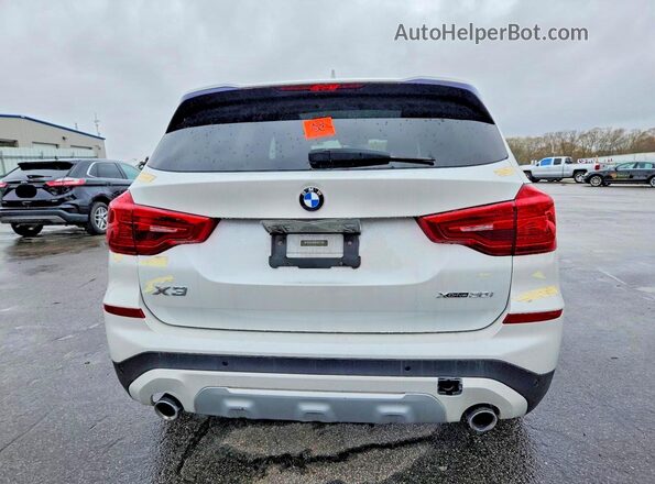 5UXTR9C55KLP77417 2019 BMW X3 Белый Вид сзади