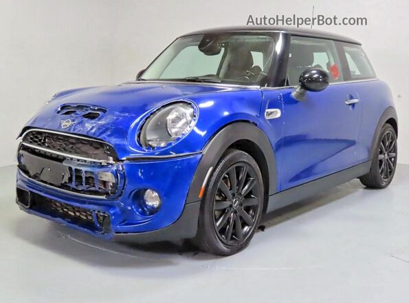 WMWXP7C56K2A53819 2019 MINI COOPER Blue Tył prawy