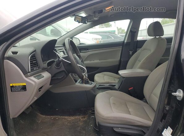 5NPD74LF7JH253504 2018 HYUNDAI ELANTRA Серый Вид панели приборов