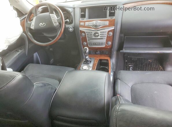 JN8AZ2NF4K9685982 2019 INFINITI QX80 Black Вид щитка приладів