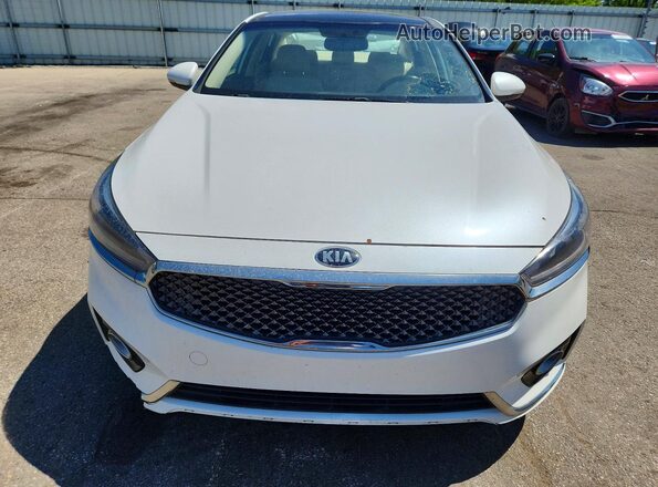 KNALC4J10H5045938 2017 KIA CADENZA White Rear view