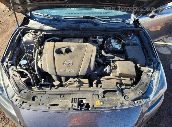 3MZBN1L34JM257633 2018 MAZDA 3 Серый Вид подкапотного пространства