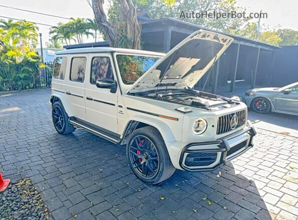 W1NYC7HJ0RX495684 2024 MERCEDES-BENZ G-CLASS Белый Вид наклейки с VIN-кодом