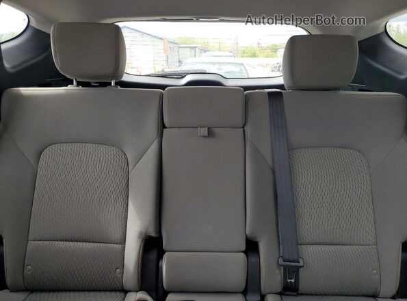 5XYZTDLB1JG513286 2018 HYUNDAI SANTA Серый Вид задней части салона