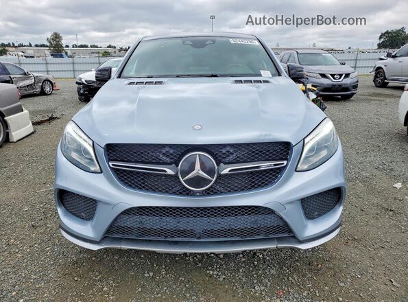 4JGED6EB3HA067703 2017 MERCEDES-BENZ GLE Blue უკანა ხედი