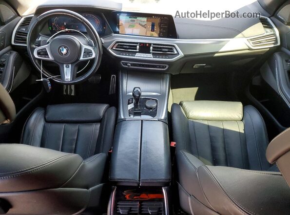 5UXCR4C04M9G33559 2021 BMW X5 Синий Вид щитка приборов