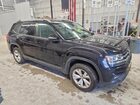 2019 Volkswagen Atlas Se Black vin: 1V2UR2CAXKC581711
