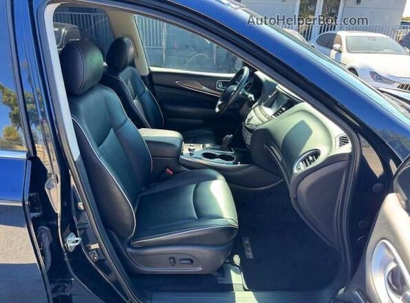 5N1DL0MM9LC538281 2020 INFINITI QX60 Blue Vista del salpicadero