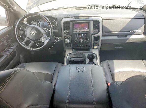 1C6RR7YT5JS232630 2018 RAM 1500 Black Instrument cluster view
