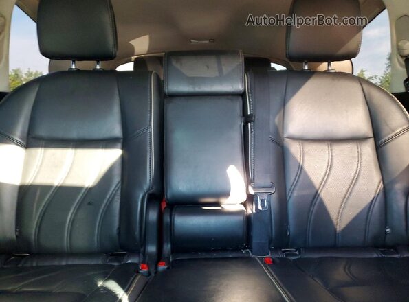 5N1DL0MM7KC558818 2019 INFINITI QX60 Black Вид задньої частини салону