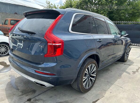 YV4A22PK5M1751013 2021 VOLVO XC90 Синий Вид спереди