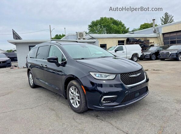 2C4RC1BG4MR538937 2021 CHRYSLER PACIFICA Черный Передняя левая четверть