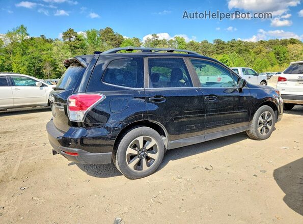 JF2SJAJC6HH527818 2017 SUBARU FORESTER 2.5 Черный Передняя правая четверть