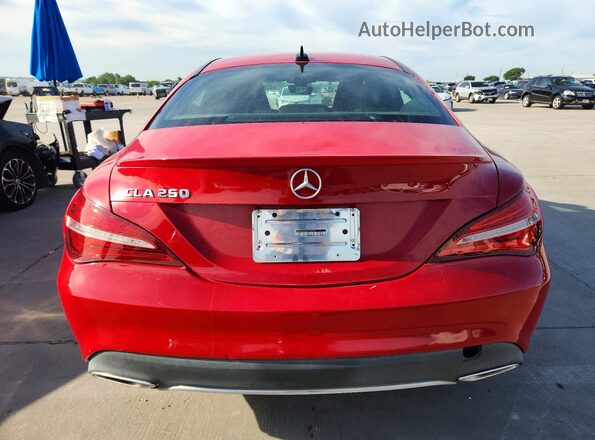 WDDSJ4EB6KN776250 2019 MERCEDES-BENZ CLA-CLASS Red Սալոնի դիմացի տեսք