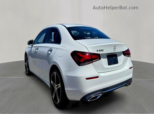 W1K3G4EB3LJ231165 2020 MERCEDES-BENZ A White Tył prawy