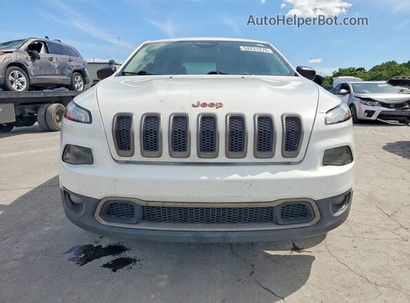 1C4PJLAB0HW559148 2017 JEEP CHEROKEE White უკანა ხედი