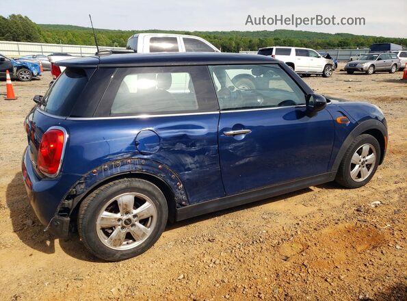 WMWXP5C58J2G64096 2018 MINI COOPER Синий Передняя правая четверть