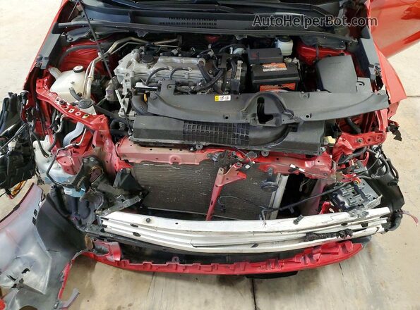 5YFEPMAE7MP190720 2021 TOYOTA COROLLA Red Widok komory silnika