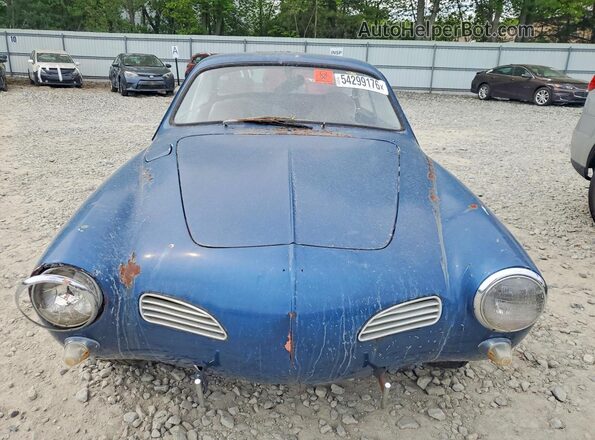 149044790 1969 VOLKSWAGEN KARMANGHIA Blue Вид спереду
