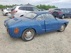 1969 Volkswagen Karmann Ghia Blue vin: 149044790
