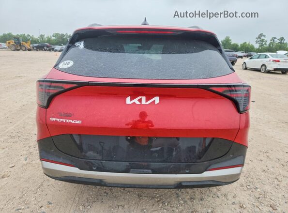 5XYK53DF8TG335869 2026 KIA SPORTAGE Бордовый Вид салона спереди