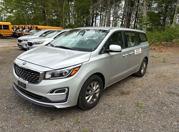 KNDMA5C17K6559206 2019 KIA SEDONA Серый Задняя правая четверть