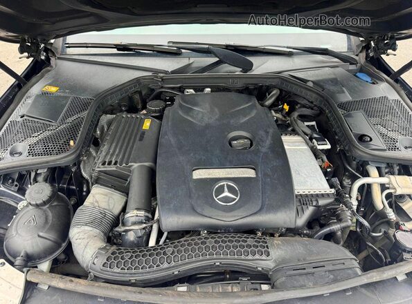 WDDWF4KB7GR151475 2016 MERCEDES-BENZ C Black Instrument cluster view