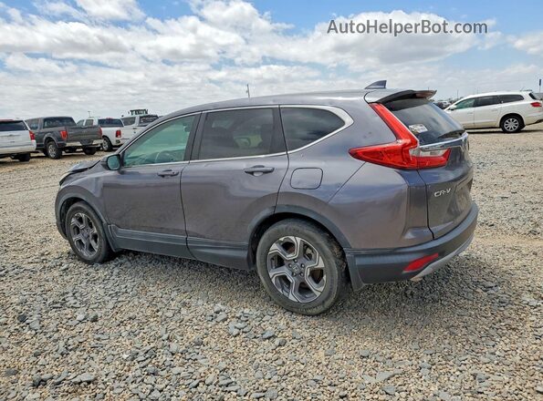 7FARW1H50HE000688 2017 HONDA CRV Серый Задняя правая четверть