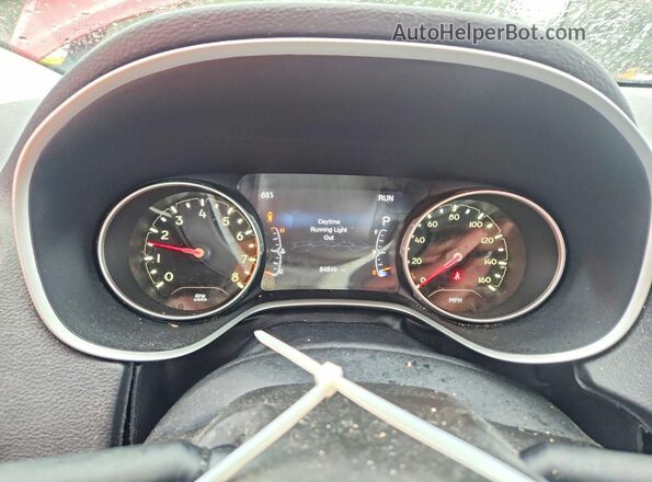 3C4NJDCBXJT146093 2018 JEEP COMPASS Красный Вид задних сидений