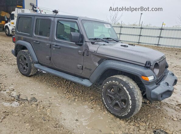1C4HJXDG9KW538602 2019 JEEP WRANGLER Серый Вид спереди