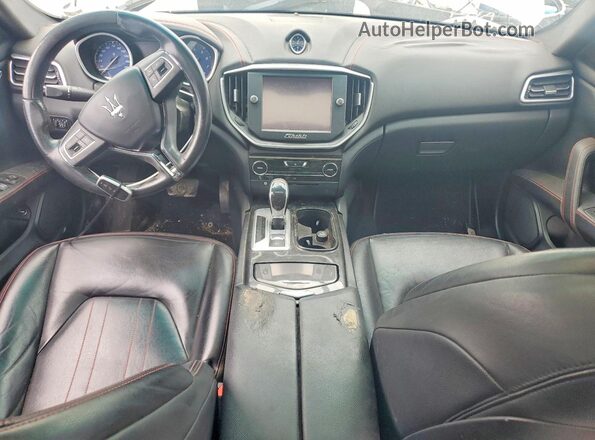 ZAM57RTA9G1177091 2016 MASERATI GHIBLI White Widok zestawu wskaźników