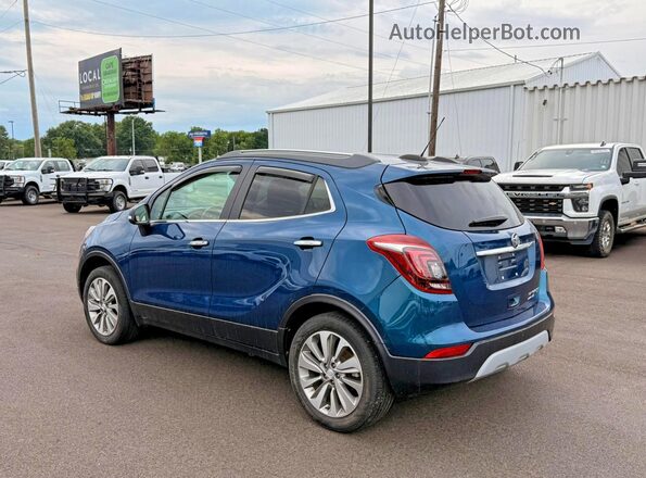 KL4CJESB2KB766934 2019 BUICK ENCORE Синий Передняя правая четверть