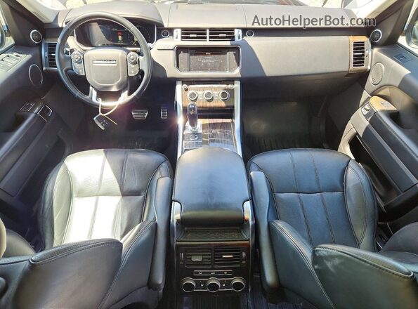SALWR2EF3GA573481 2016 LAND ROVER RANGE Black Vista del cuadro de instrumentos