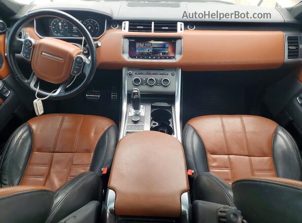 SALWV2FV7HA146159 2017 LAND ROVER RANGE White Widok zestawu wskaźników