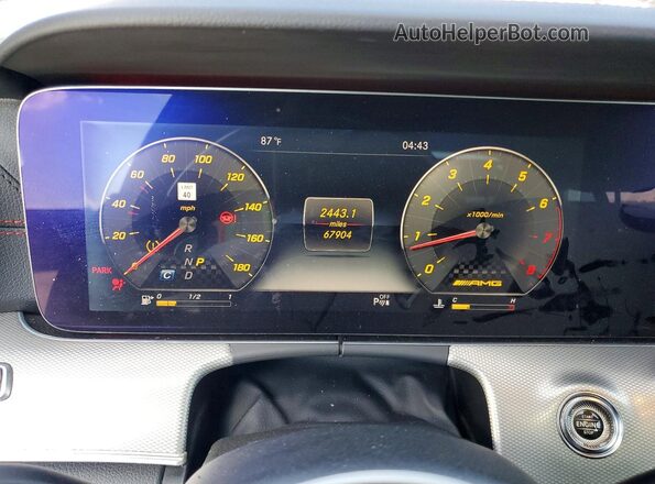 WDDZF6EB8JA348794 2018 MERCEDES-BENZ E Черный Вид задних сидений
