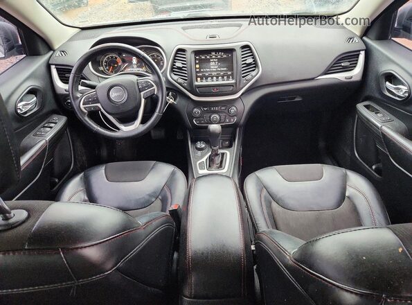 1C4PJMBS2GW299970 2016 JEEP CHEROKEE White Вид щитка приладів