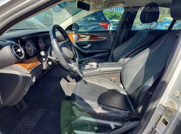 WDDZF4KB7HA158424 2017 MERCEDES-BENZ E Silver Առջևի վահանակի տեսք